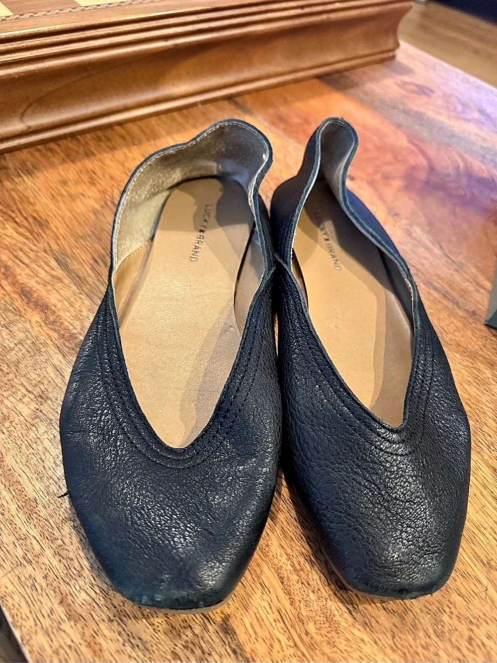 Lucky Brand Emmie Ballet Flat Black Flats